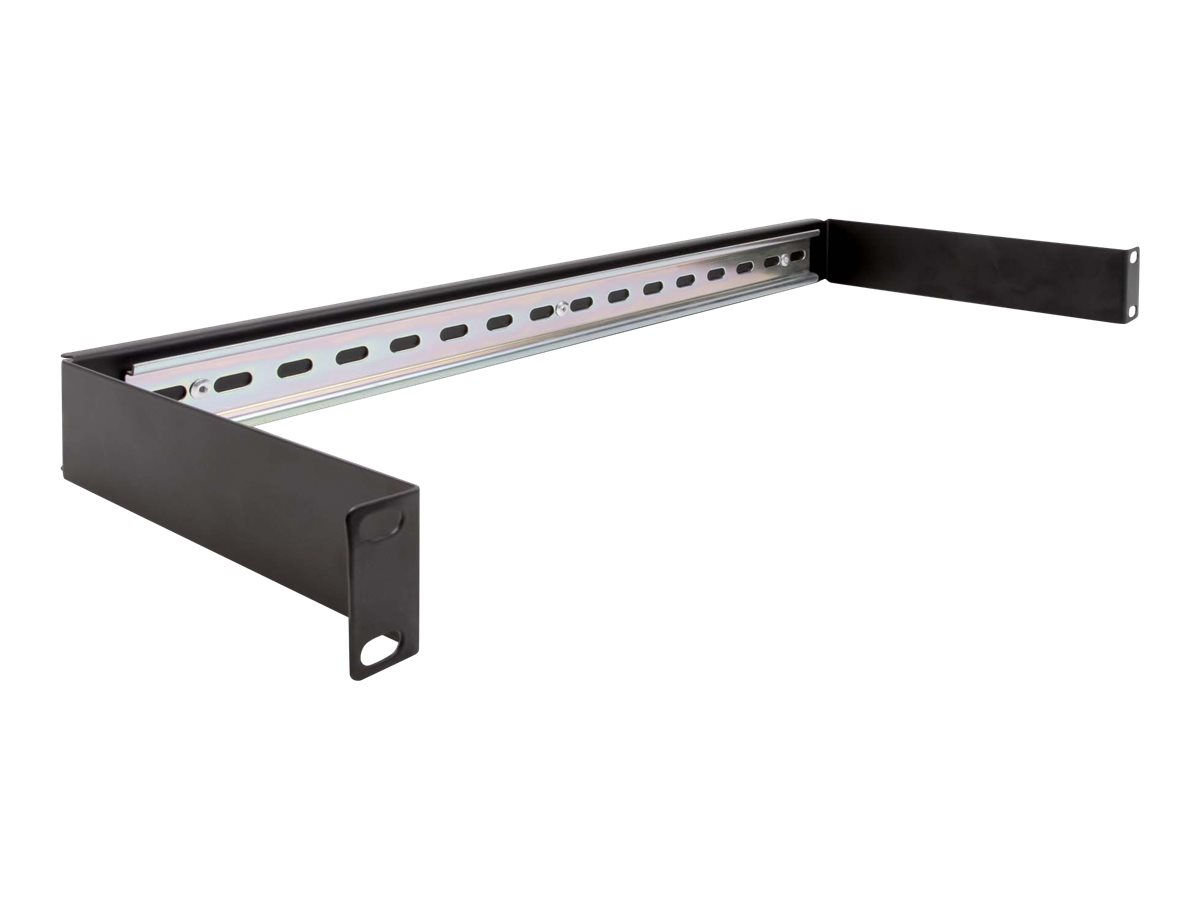 Delock 19" Hutschienenpanel 1 HE - schwarz