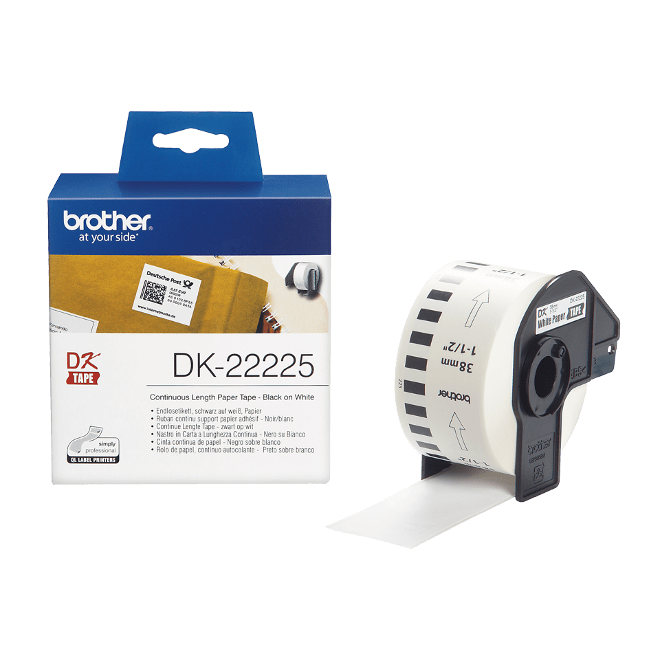 DK22225 BROTHER QL550 Etikettenrolle