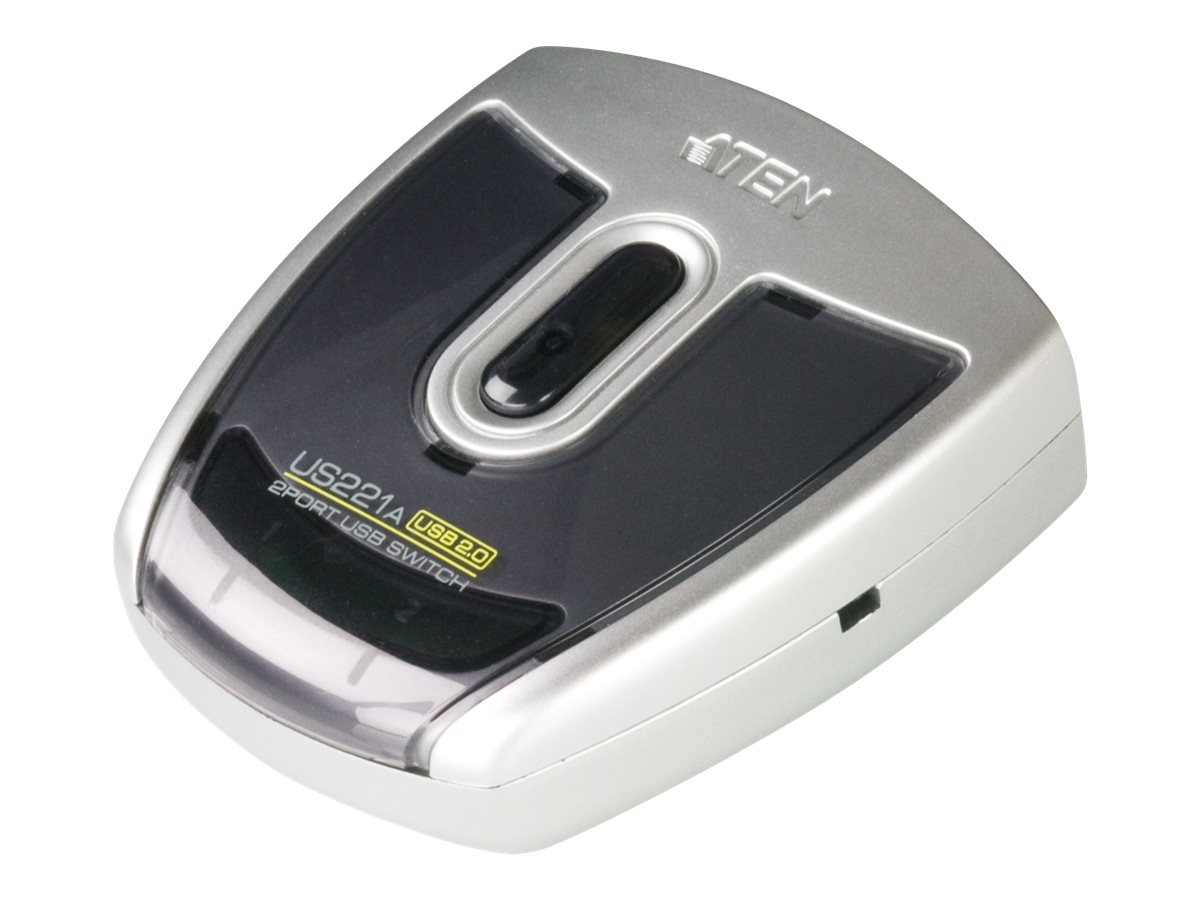 ATEN US221A USB 20PeripheriegeräteSwitch mit 2 Ports