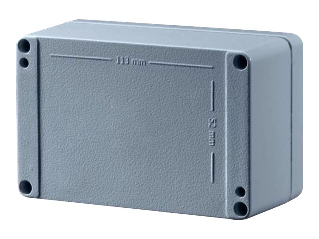 Rittal Aluminiumguss-Gehäuse 75x80x57mm IP66 RAL7001 Rittal Aluminiumguss-Gehäuse 75x80x57mm IP66 RAL7001