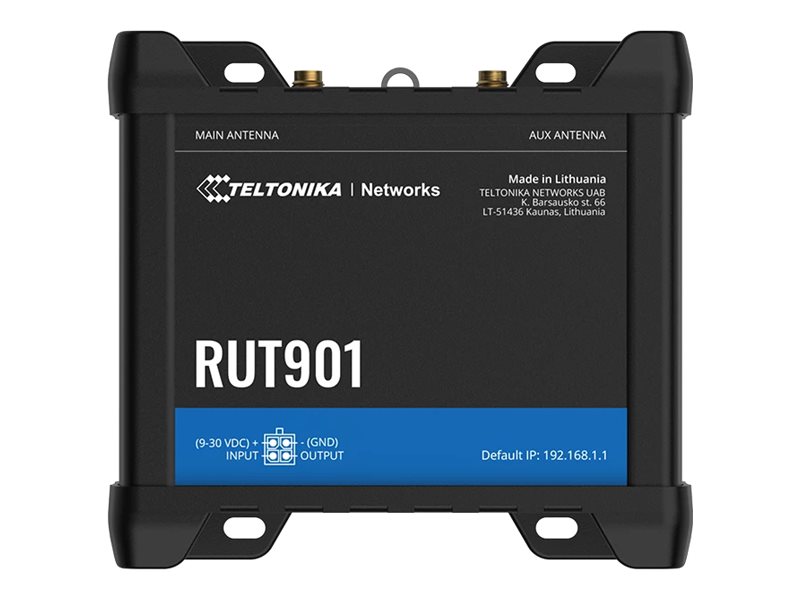 TELTONIKA NETWORKS RUT901 DUAL SIM 4GLTE3G WiFi Router
