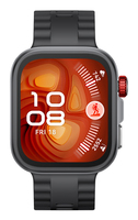Watch Fit 4 Pro Black Fluoroelastomer Strap Watch Fit 4 Pro Black Fluoroelastomer Strap