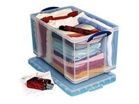 Really Useful Box Aufbewahrungsbox 84,0 l transparent 71,0 x 44,0 x 38,0 cm