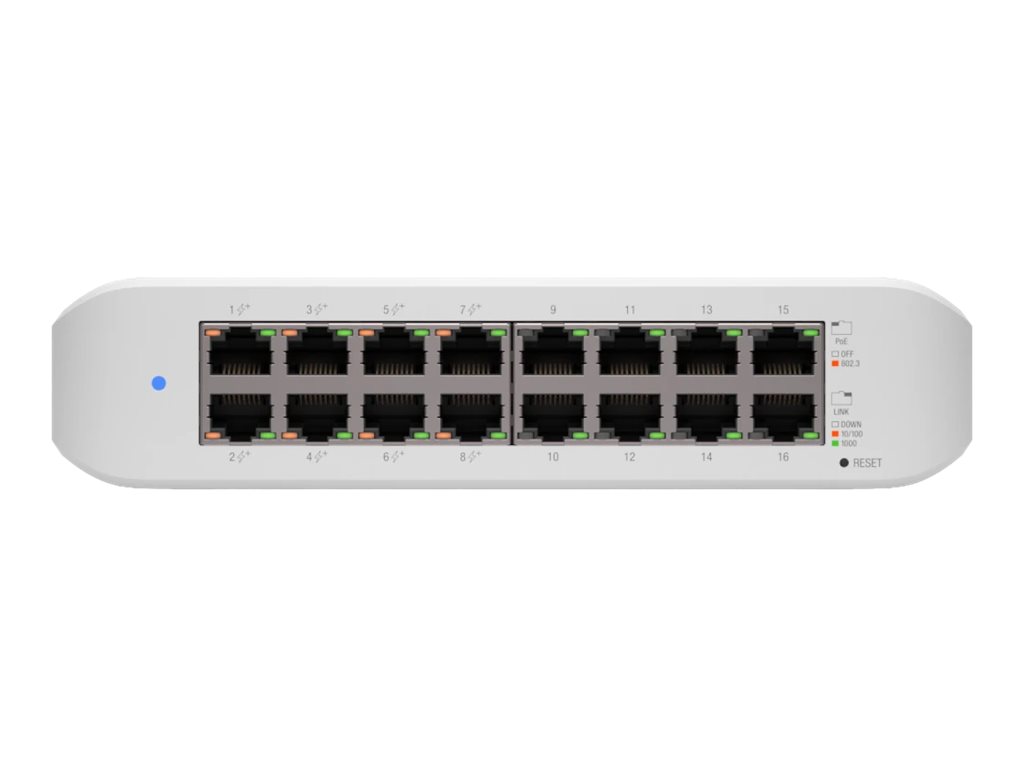 16P Ubiquiti UniFi USWLITE16POE POE 45W