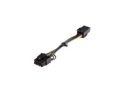 STARTECH.COM PCI Express 6 Pin auf 8 Pin Adapterkabel - Schwarz STARTECH.COM PCI Express 6 Pin auf 8 Pin Adapterkabel - Schwarz