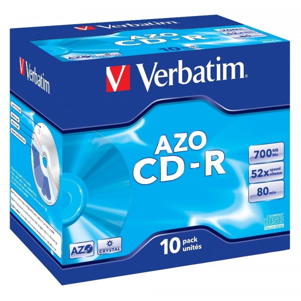 VERBATIM CDR80 700MB 52x (10) JC