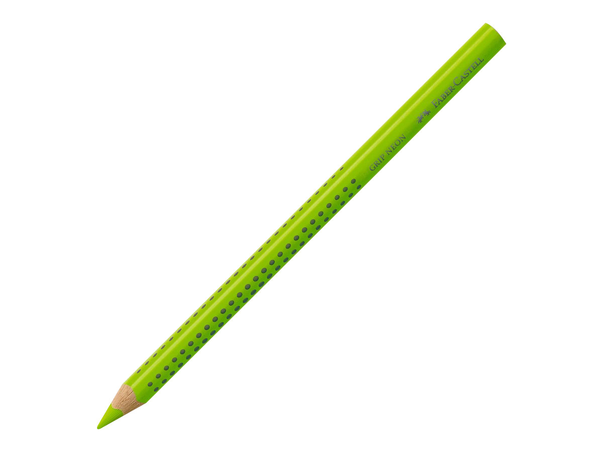FABER-CASTELL Jumbo Grip neon Buntstift gruen, 1 St. FABER-CASTELL Jumbo Grip neon Buntstift gruen, 1 St.