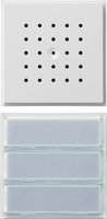 Gira Audio-Türstation 126166 UP 3fach TX_44 WG UP reinweiss Gira Audio-Türstation 126166 UP 3fach TX_44 WG UP reinweiss