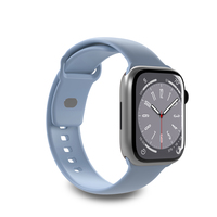 Puro Silicon Armband Apple Watch 38/40/41mm hellblau