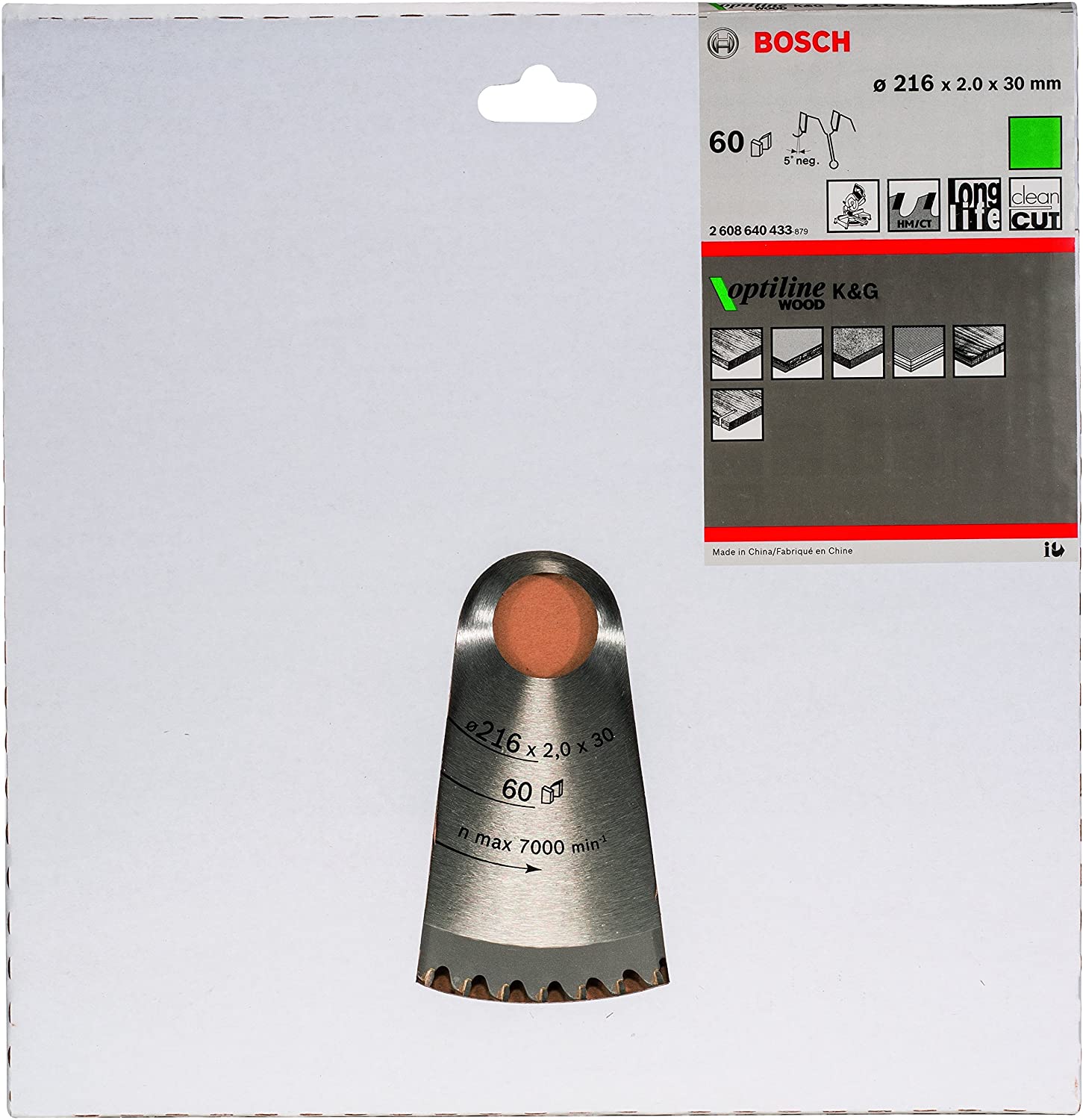 Bosch 2 608 640 433 Holz 21,6 cm ATB