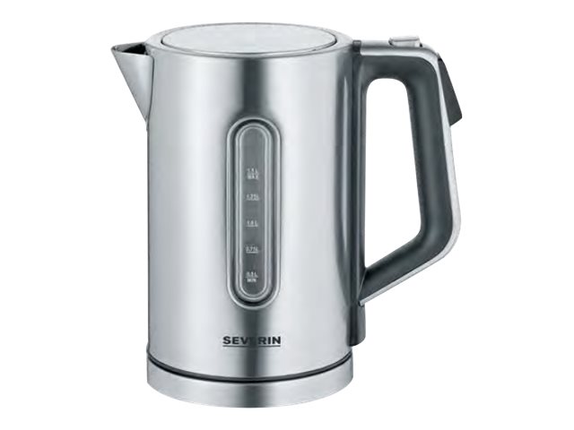 SEVERIN Wasserkocher WK 3418 silber 1,7 l max 3000 Watt