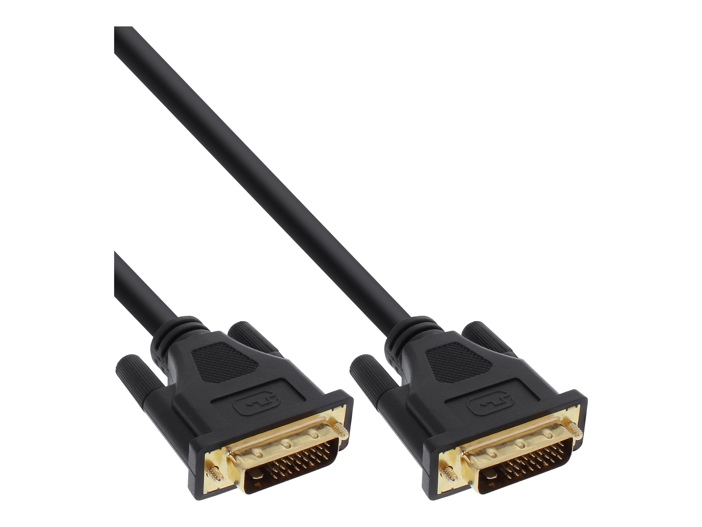 INLINE DVI-D Kabel PREMIUM 3m InLine DVI-D Kabel PREMIUM vergoldete Stecker Dual Link digital 24+1 St/St schwarz 3m