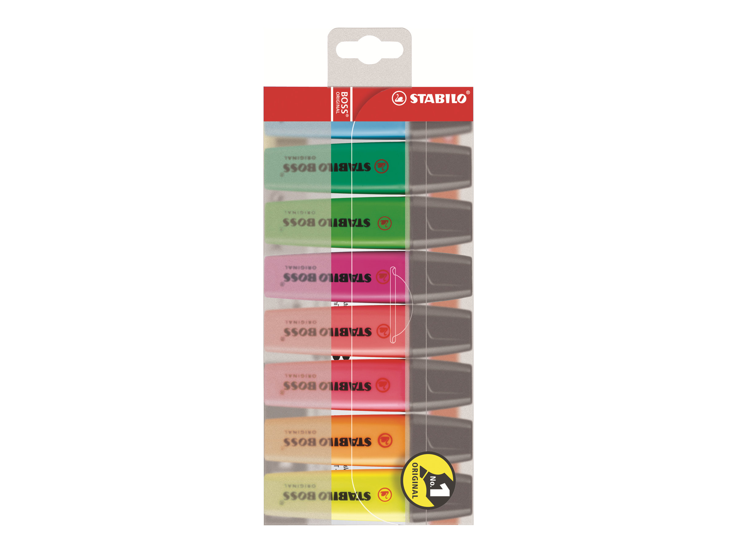 STABILO BOSS ORIGINAL Textmarker farbsortiert, 8 St. STABILO BOSS ORIGINAL Textmarker farbsortiert, 8 St.