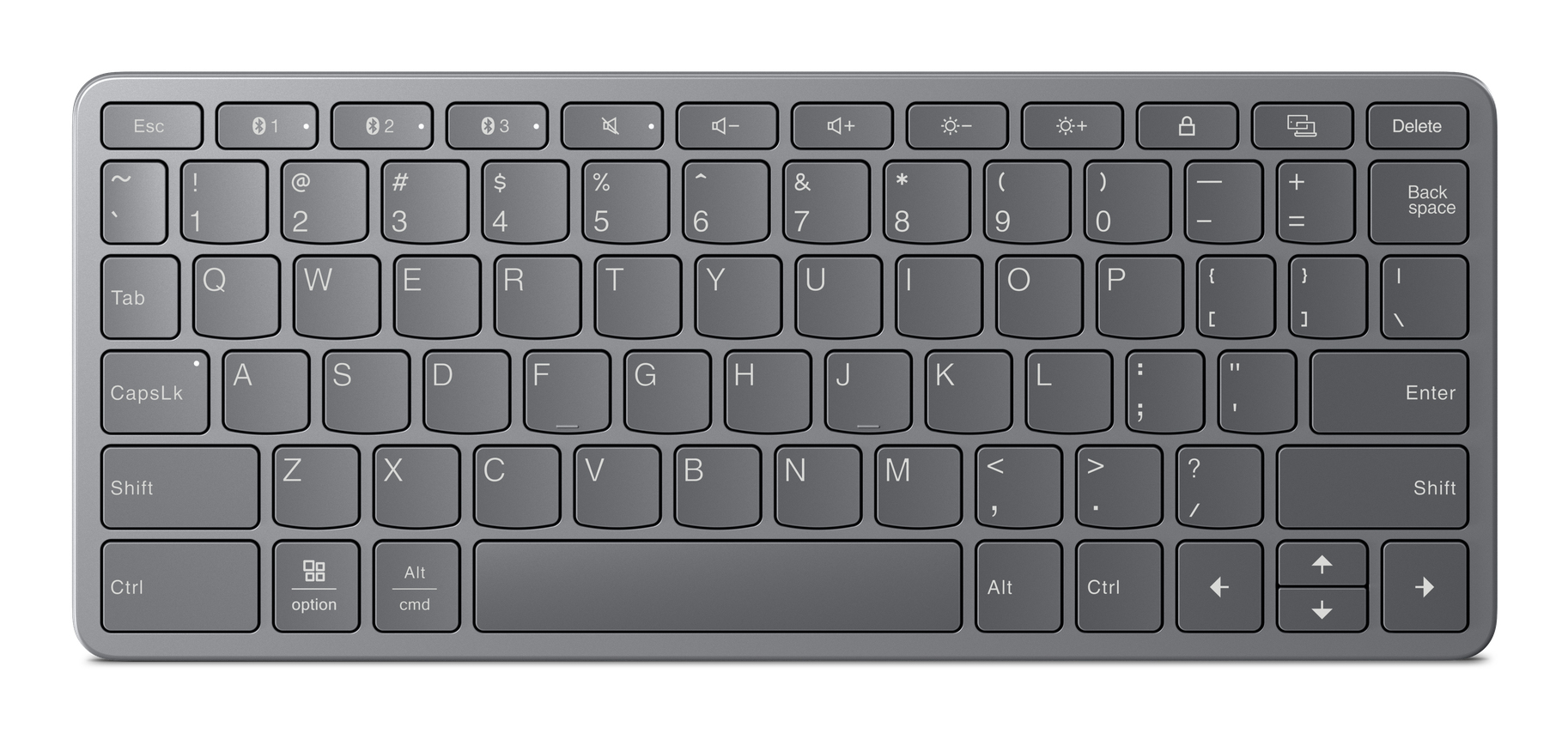 Lenovo Tastatur Multi-Device kabellos USB-C Bluetooth