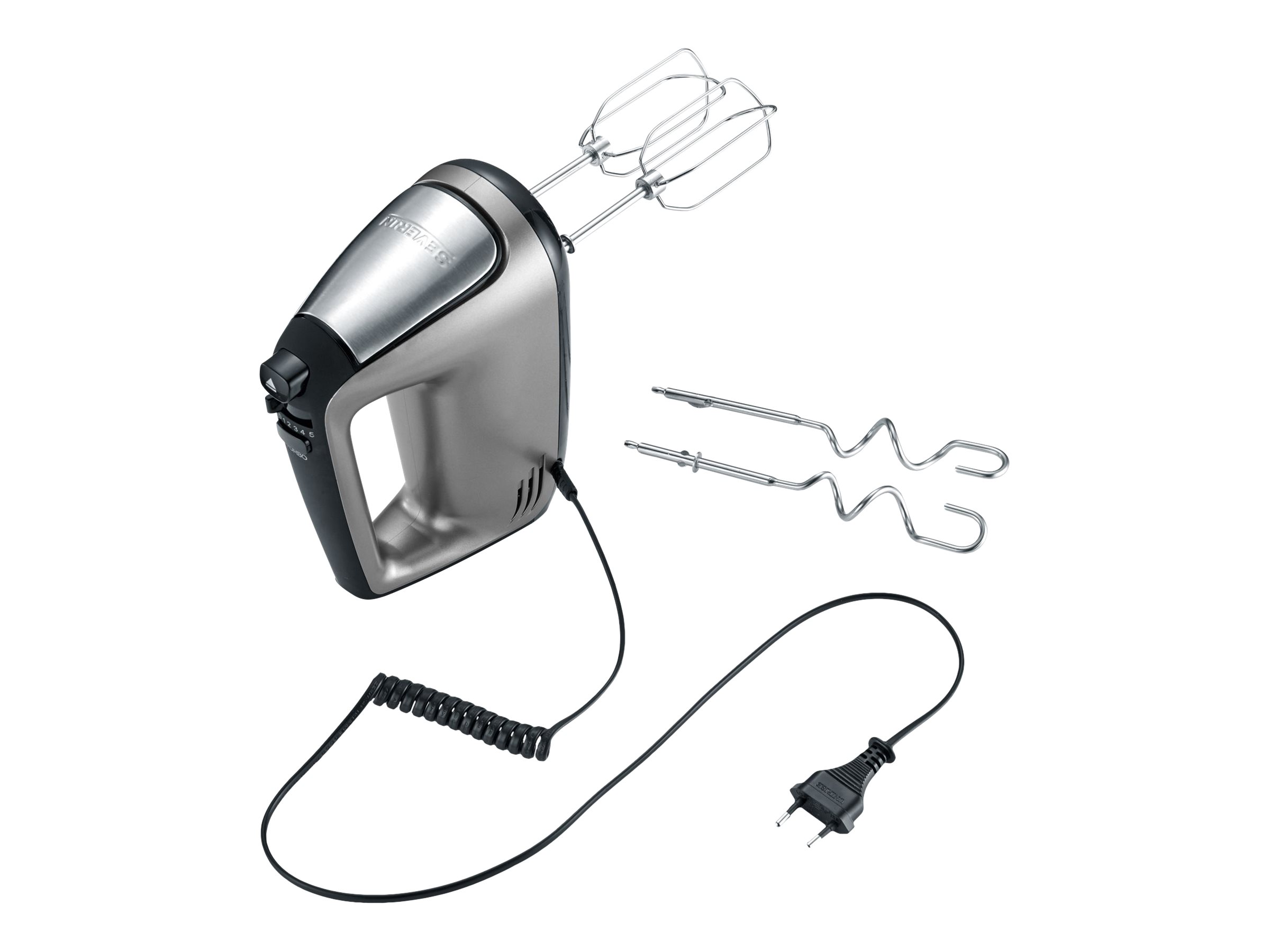SEVERIN HM 3832 Handmixer grau/schwarz 400 W SEVERIN HM 3832 Handmixer grau/schwarz 400 W