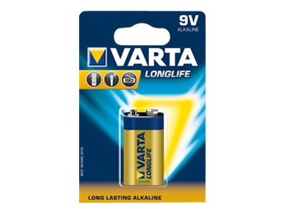 VARTA Batterie LONGLIFE E-Block 9,0 V