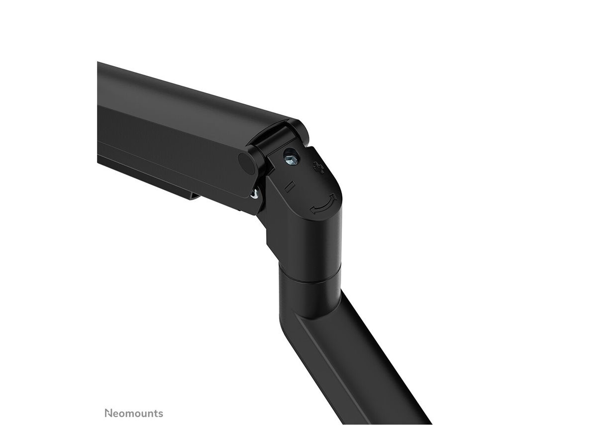 NEOMOUNTS Next Slim Desk Mount single display topfix clamp/grommet black