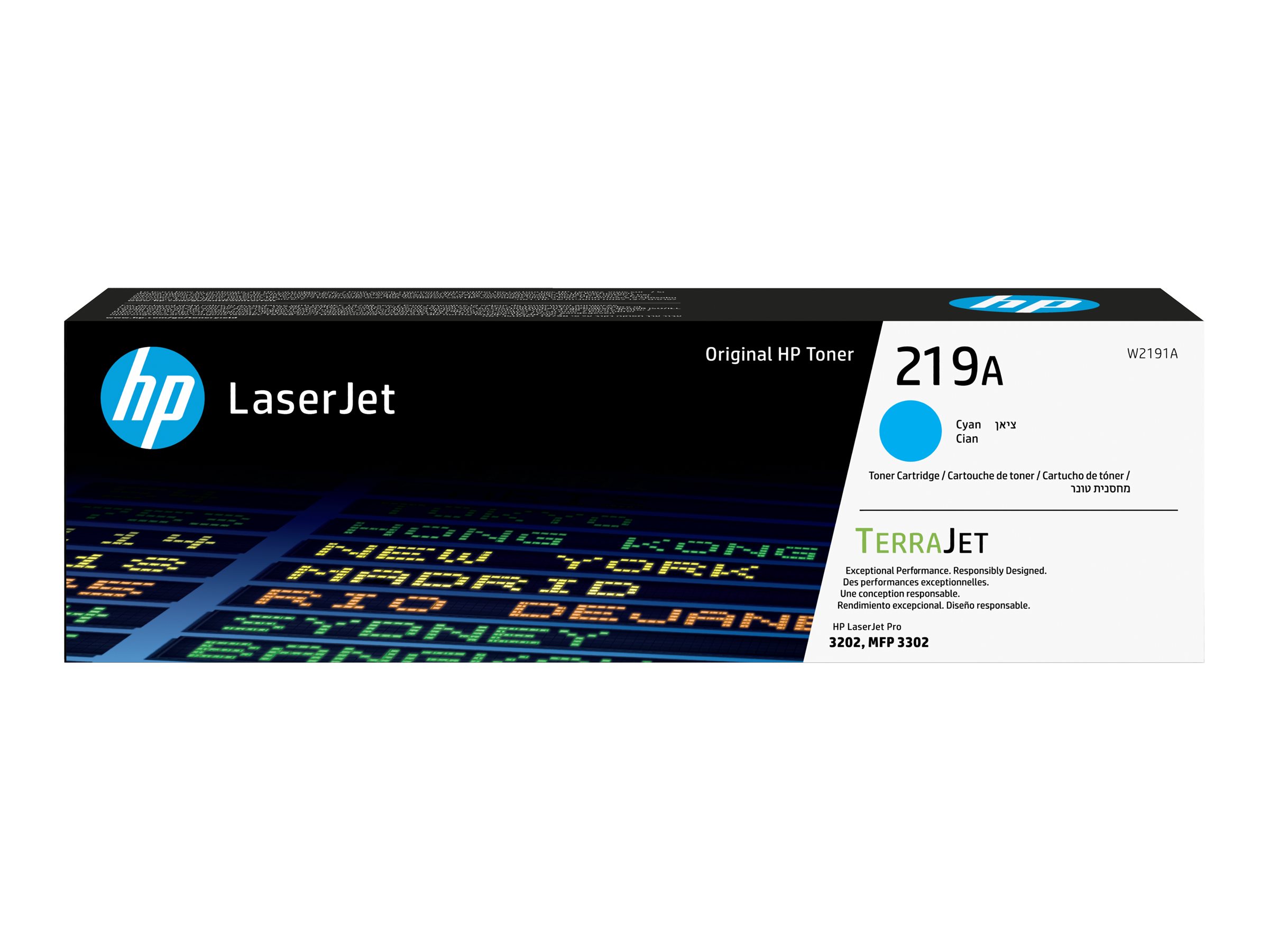 HP 219A W2191A cyan Tonerkartusche