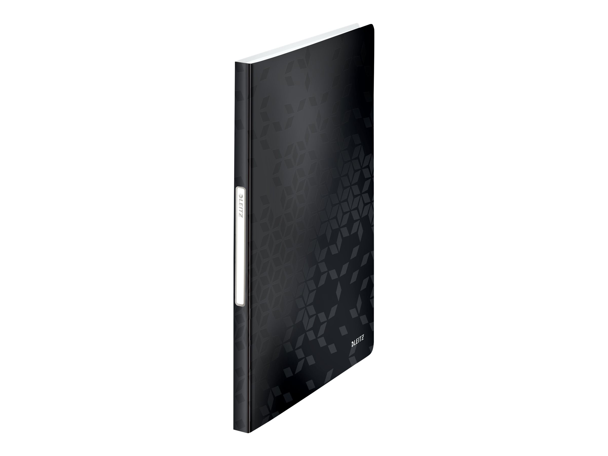 LEITZ WOW Sichtbuch DIN A4, 40 Huellen schwarz-metallic LEITZ WOW Sichtbuch DIN A4, 40 Huellen schwarz-metallic