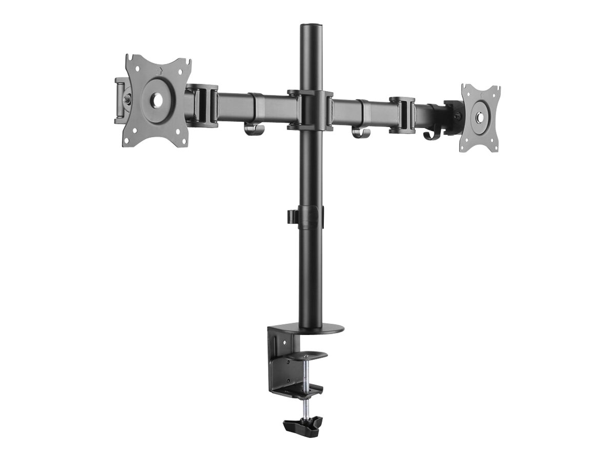 NEOMOUNTS SELECT Monitor Dual-Deskmount Tischhalter 25-68,6cm 10-27Zoll 2x8kg Höhe 0-40cm Neigen Rotieren Schwenken schwarz NEOMOUNTS SELECT Monitor Dual-Deskmount Tischhalter 25-68,6cm 10-27Zoll 2x8kg Höhe 0-40cm Neigen Rotieren Schwenken schwarz