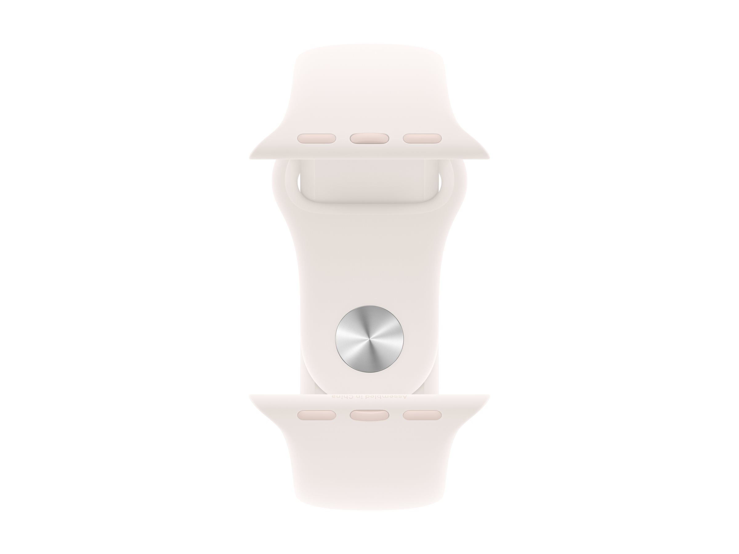 Apple Watch S11 Titan Gold Cellular 42mm Sportarmband blassrosa SM