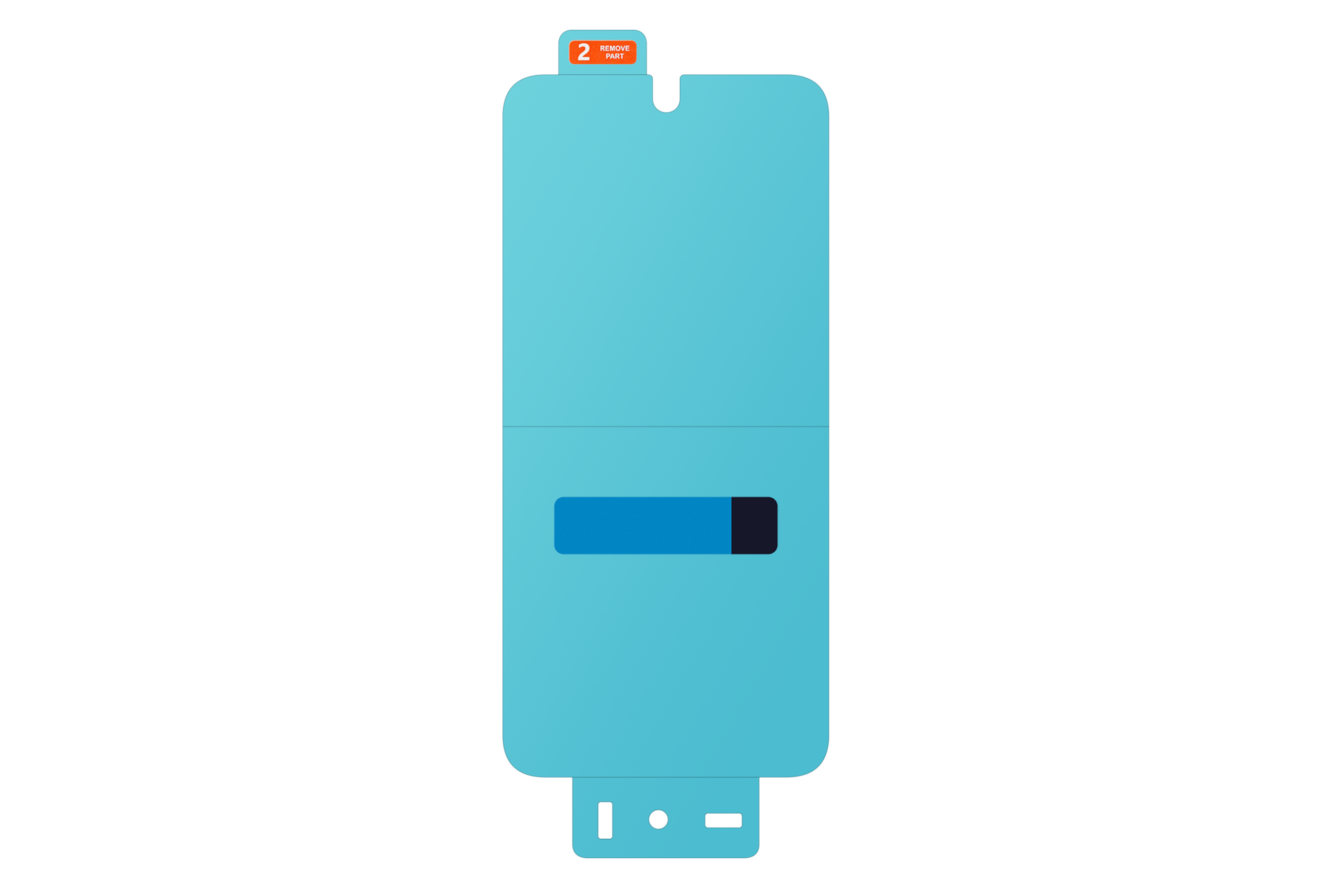 SAMSUNG Screen Protector für Galaxy A55 Transparent