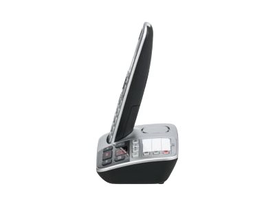 Panasonic KX-TGE522GS Schnurloses Telefon mit Anrufbeantworter silber