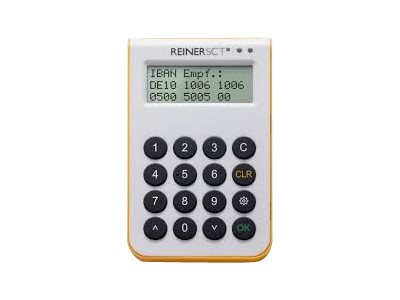 REINERSCT cyberJack one Chipkartenleser und TANGenerator fuer sicheres OnlineBanking mit USBFunktion