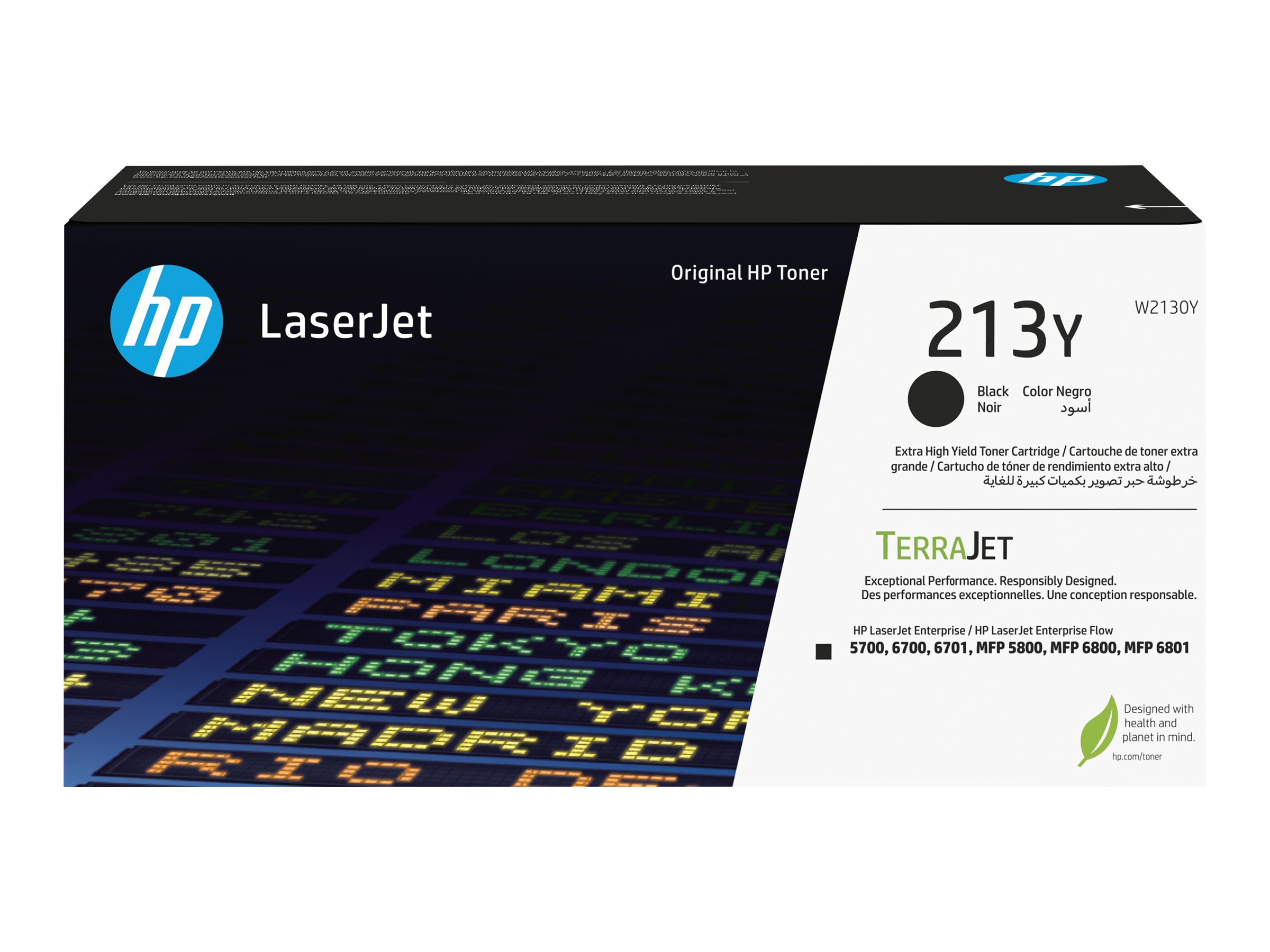 HP 213Y Black Original LaserJet Toner Cartridge HP 213Y Black Original LaserJet Toner Cartridge