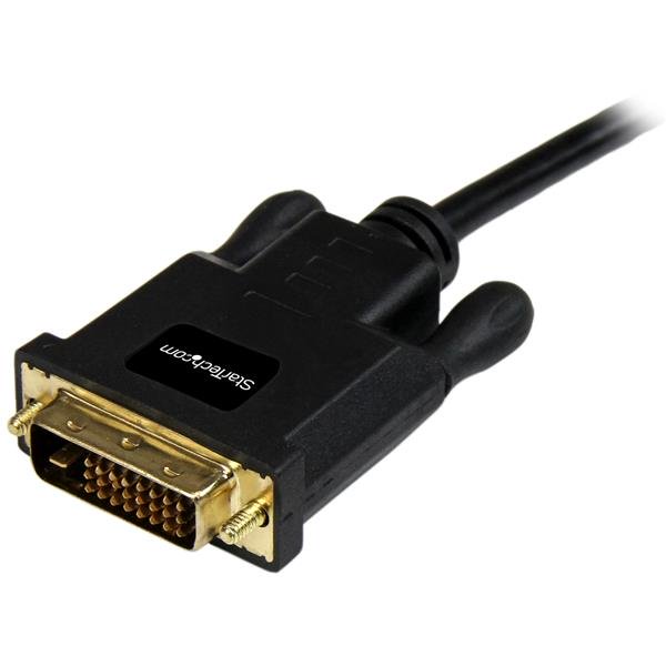 STARTECHCOM 6 ft Mini DisplayPort to DVI Adapter Converter Cable Mini DP to DVI 1920x1200 Black