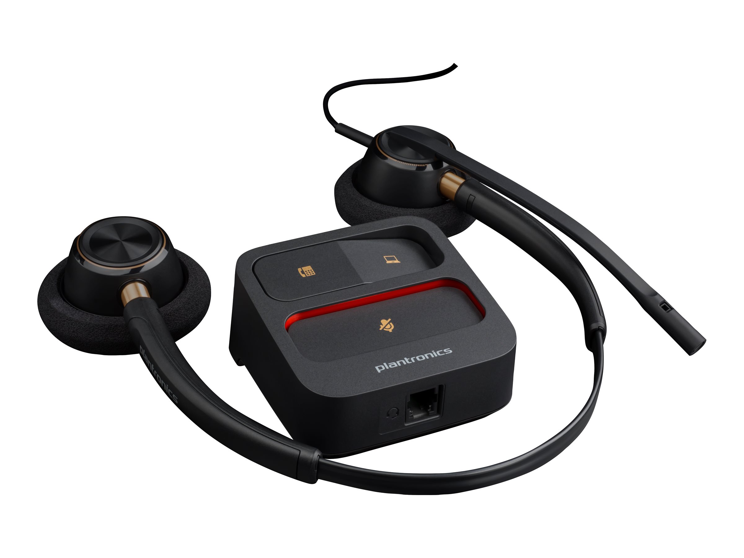 Poly Headset EncorePro HW520 binaural QD