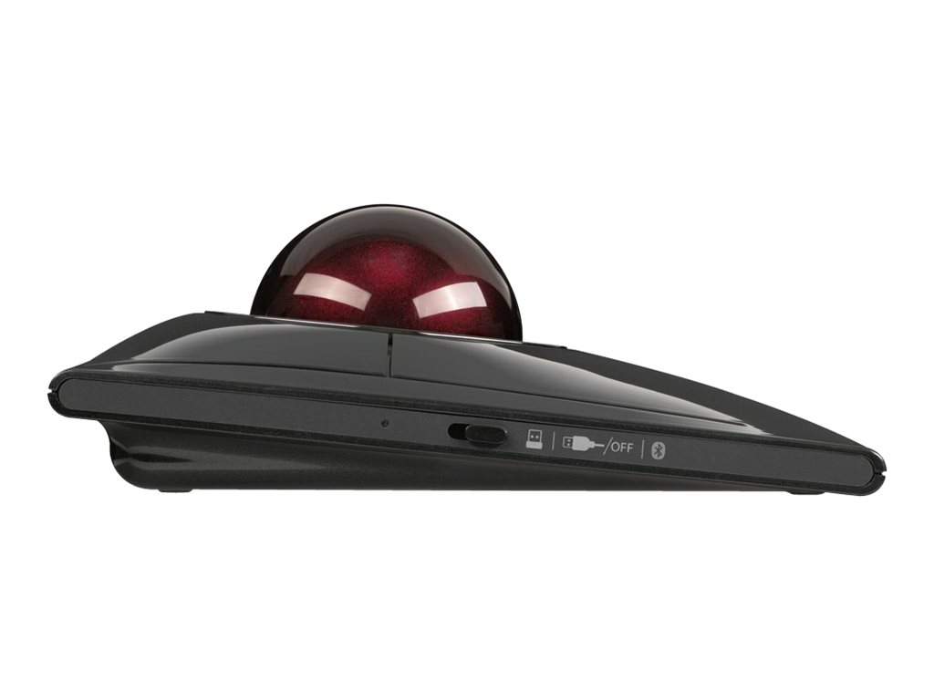 Kensington SlimBlade Pro Trackball kabellos rot, schwarz