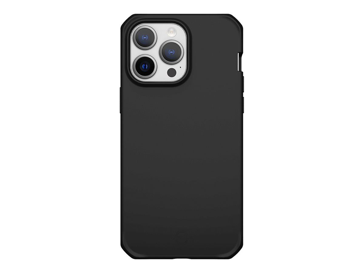 Mobilis SPECTRUM Case solid black for iPhone 15 14 softbag