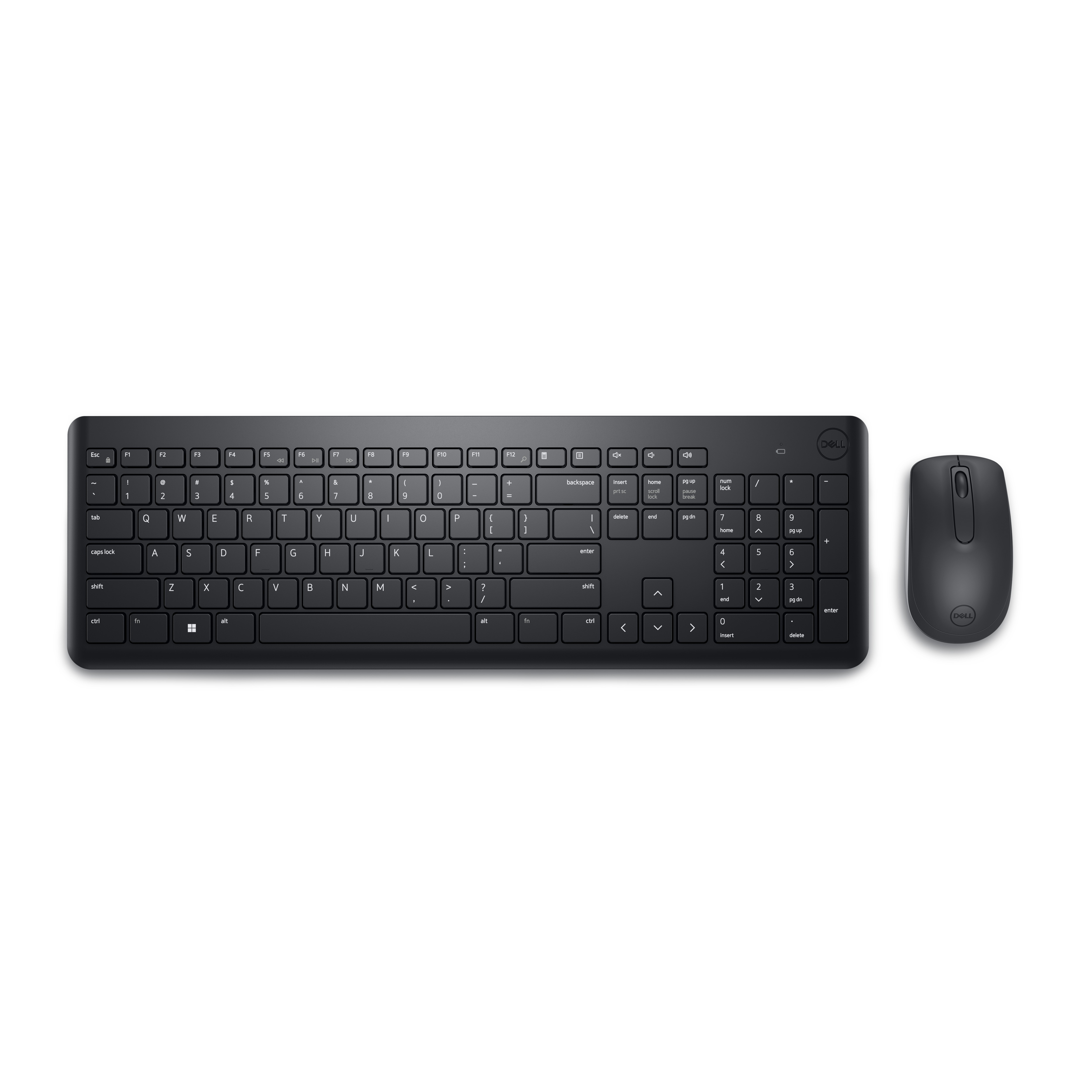 Dell KM3322W Wireless Tastatur Maus Set QWERTZ
