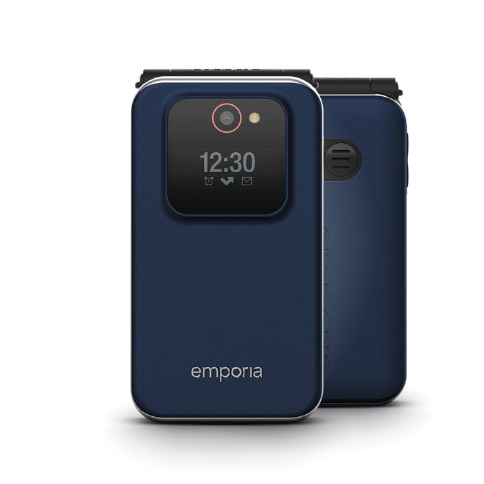 Emporia emporiaJOY V228, LTE4G, V3, Grosstastenklapphandy, blueberry