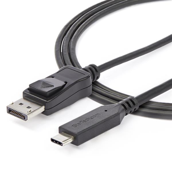 STARTECHCOM 59 ft 18m USBC to DisplayPort Adapter Cable 8K 30Hz HBR3 USBC Adapter Thunderbolt 3 Compatible