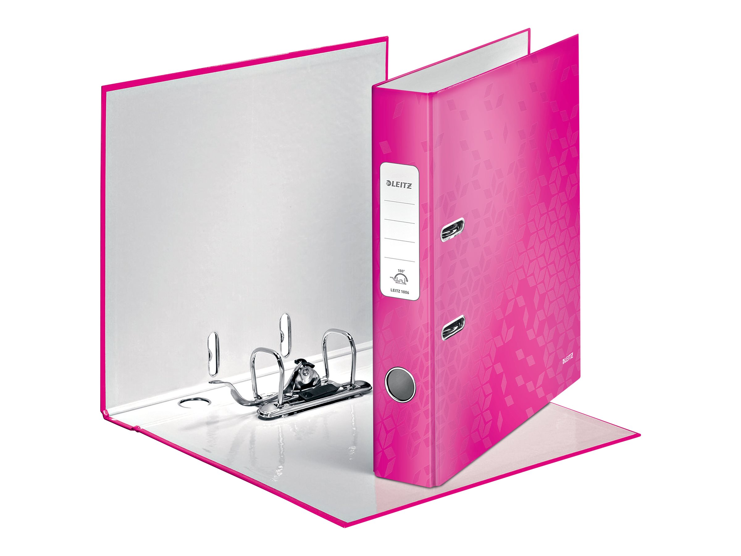 LEITZ Ordner pink Karton 5,0 cm DIN A4