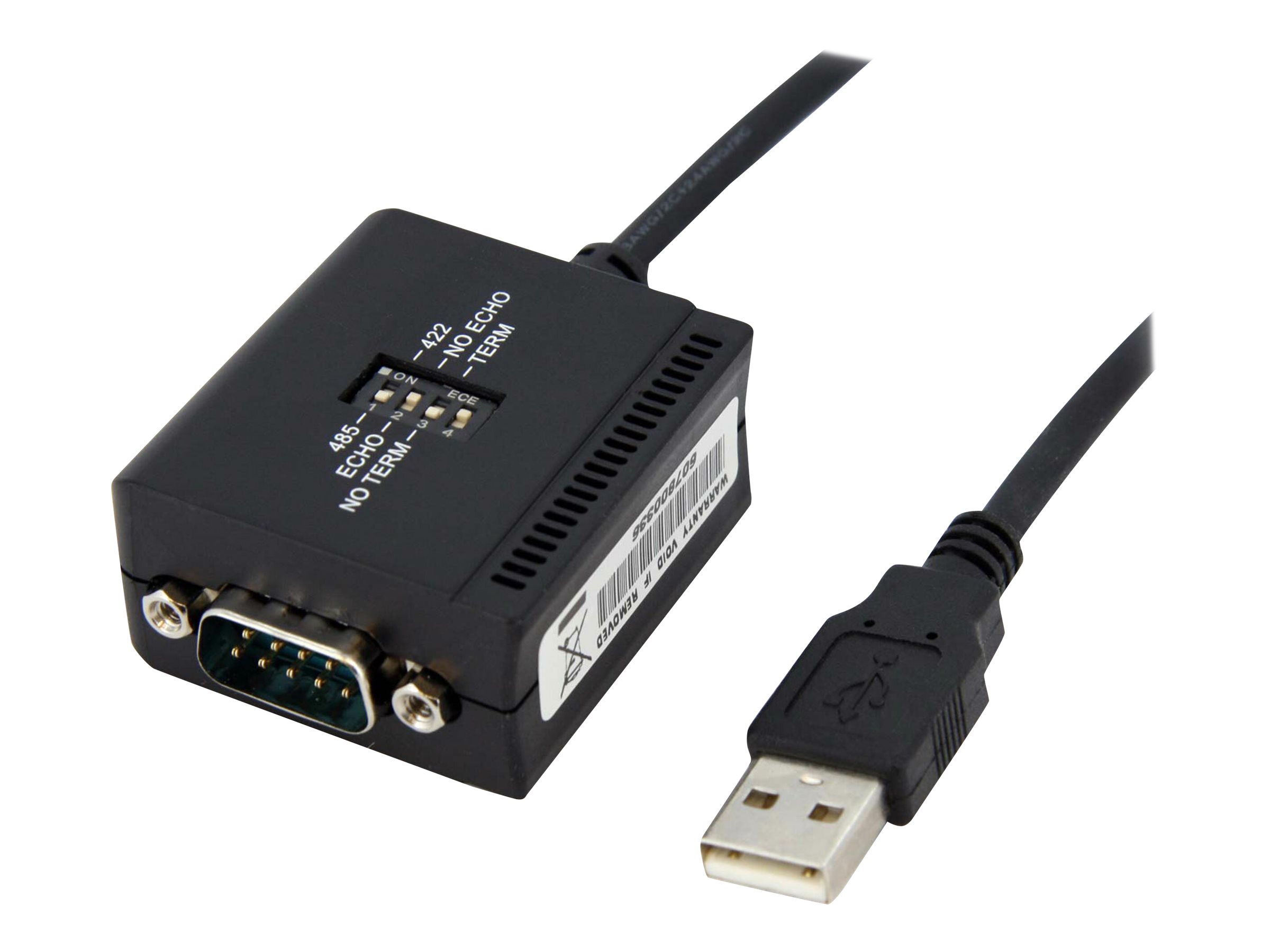 STARTECH.COM USB 2.0 auf Seriell Adapter Kabel (COM) - USB zu RS422 / 485 Schnittstellen Konverter - Stecker / Stecker 1,80m