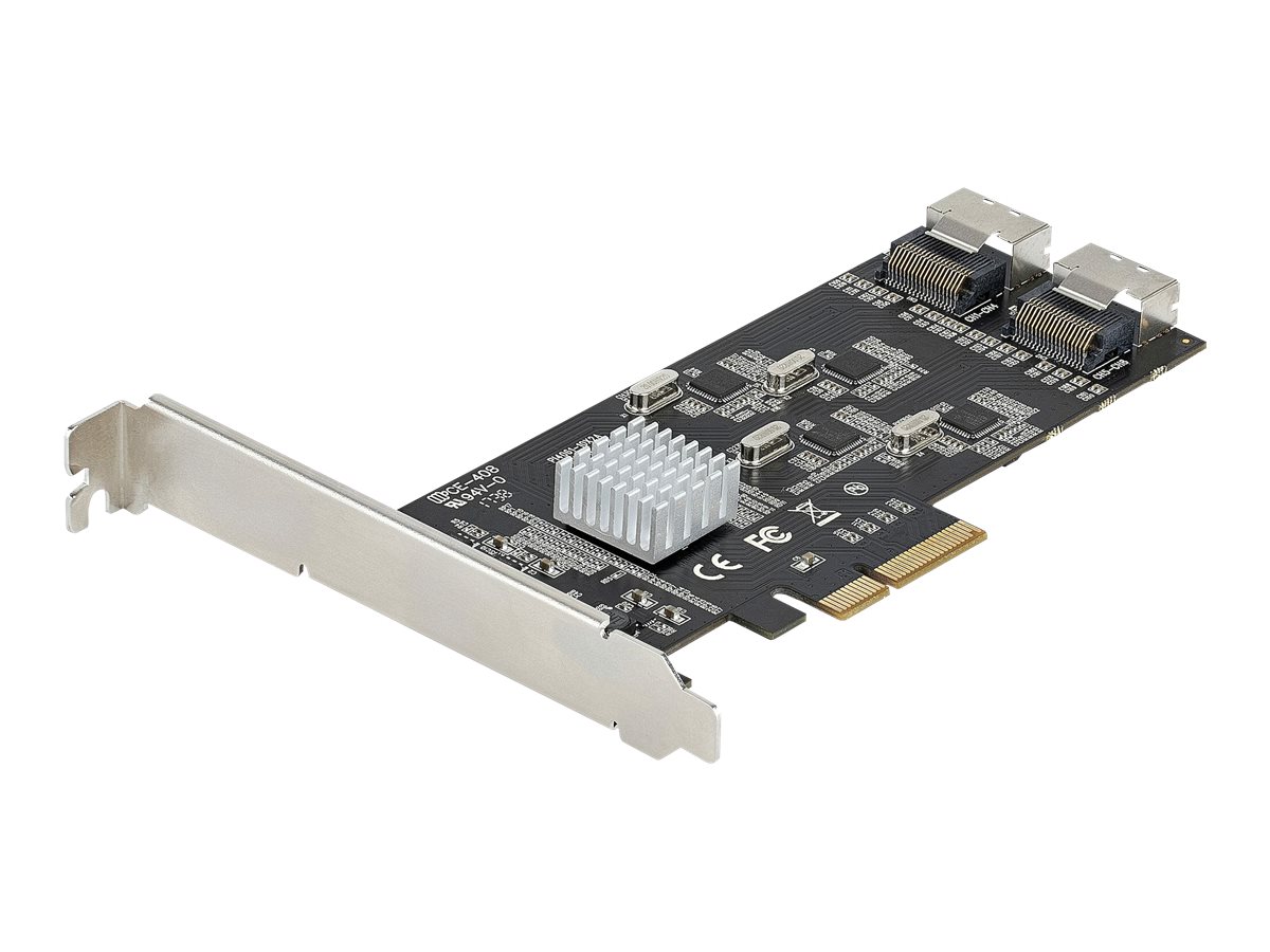 STARTECH.COM SATA PCIe Controller 8 Port - 6Gbit/s SATA PCIe Schnittstellenkarte - PCIe x4 Gen2 zu SATA III - SATA HDD/SSD STARTECH.COM SATA PCIe Controller 8 Port - 6Gbit/s SATA PCIe Schnittstellenkarte - PCIe x4 Gen2 zu SATA III - SATA HDD/SSD