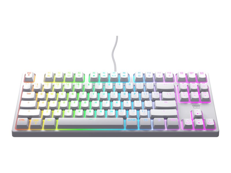 CHERRY XTRFY K4V2 TKL keyboard white