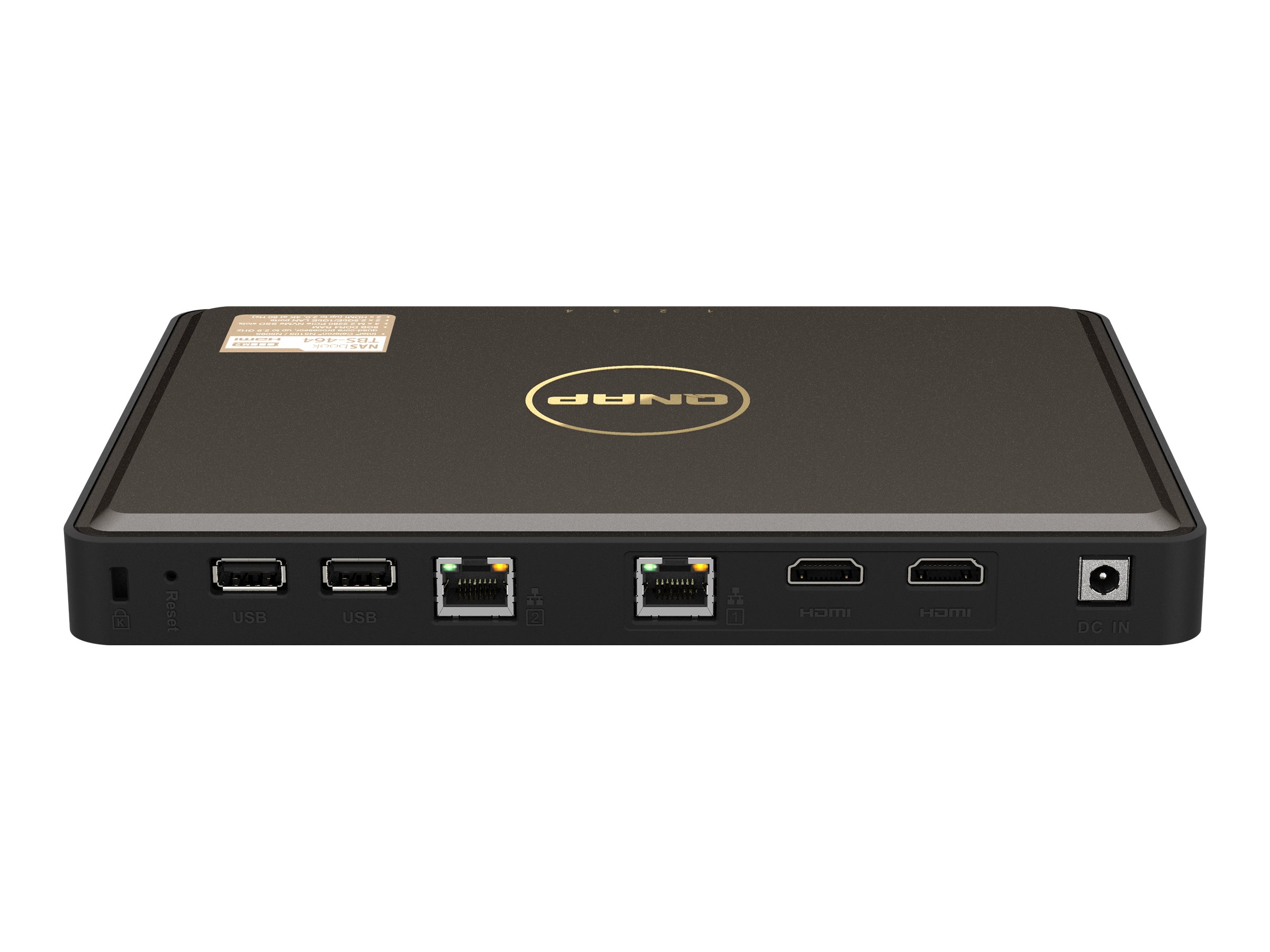 QNAP TBS4648G Intel Celeron N5105N5095 quadcore 15GHz processor burst up to 29GHz 8GB DDR4 RAM