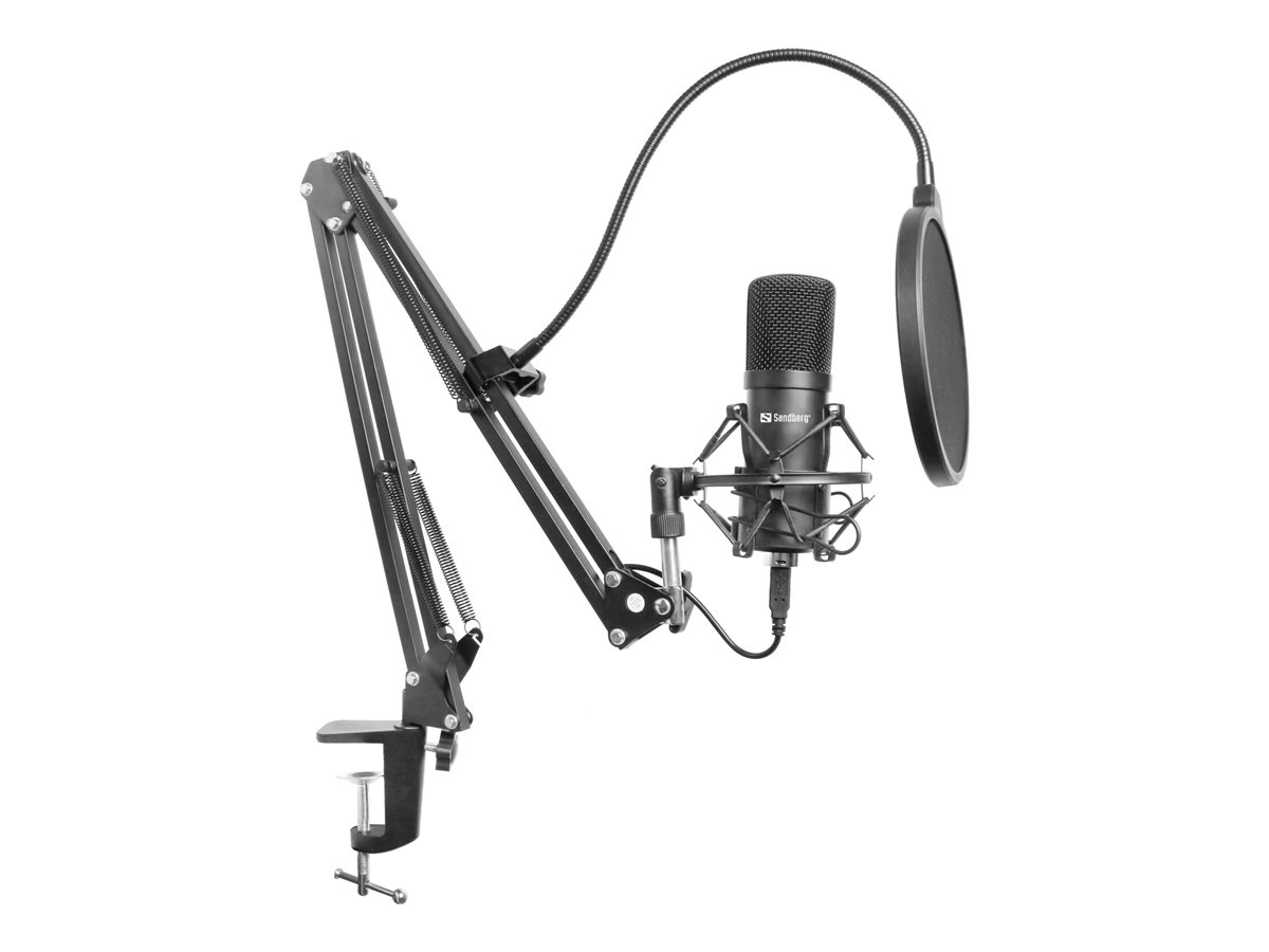 SANDBERG Streamer USB Microphone Kit SANDBERG Streamer USB Microphone Kit