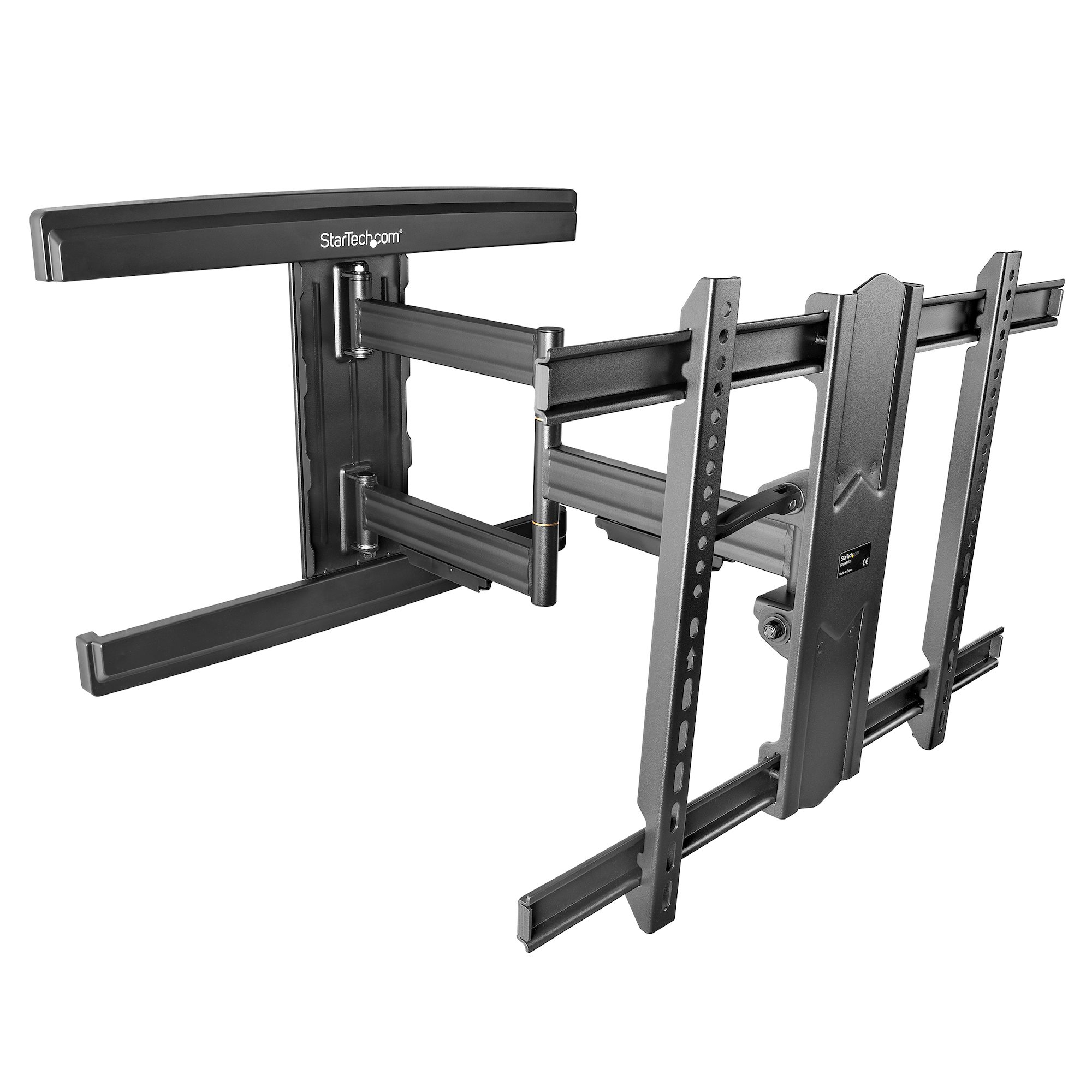 STARTECHCOM TV Wandhalterung vollbeweglich Für bis zu 203cm 80Zoll VESA Displays Gelenkarm Stahl einstellbar