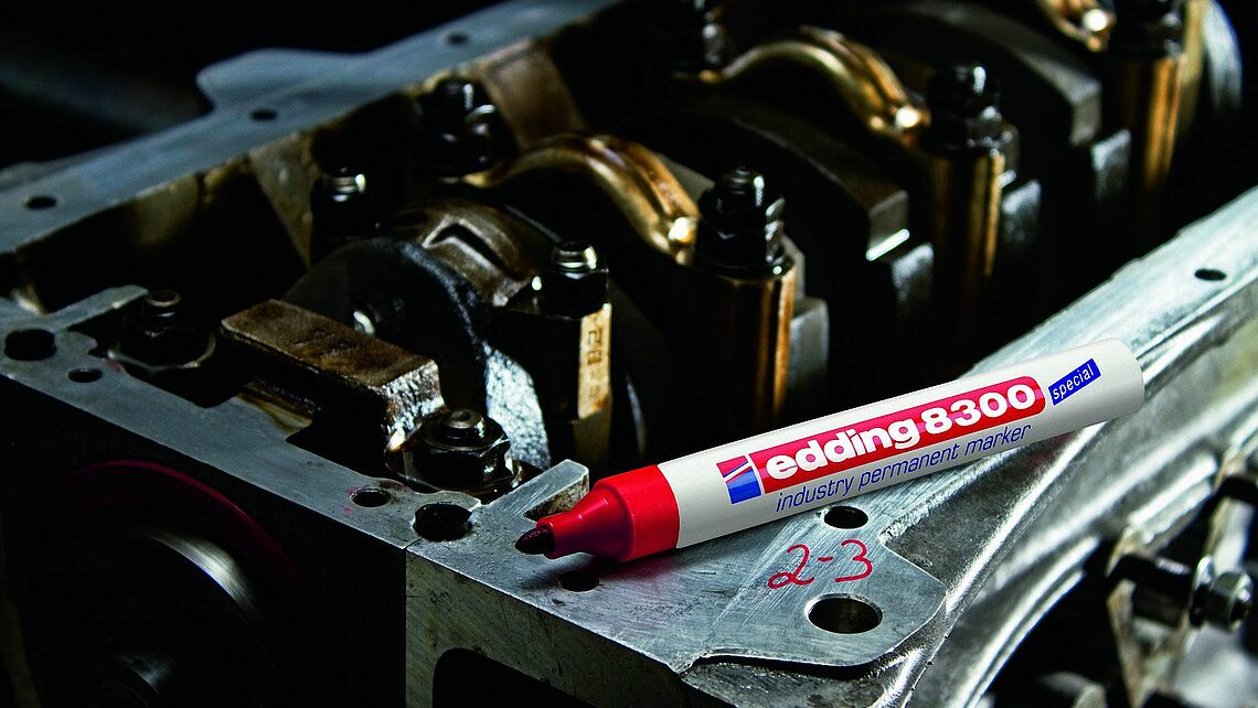 edding 8300 Industriemarker schwarz 1,5 3,0 mm, 1 St