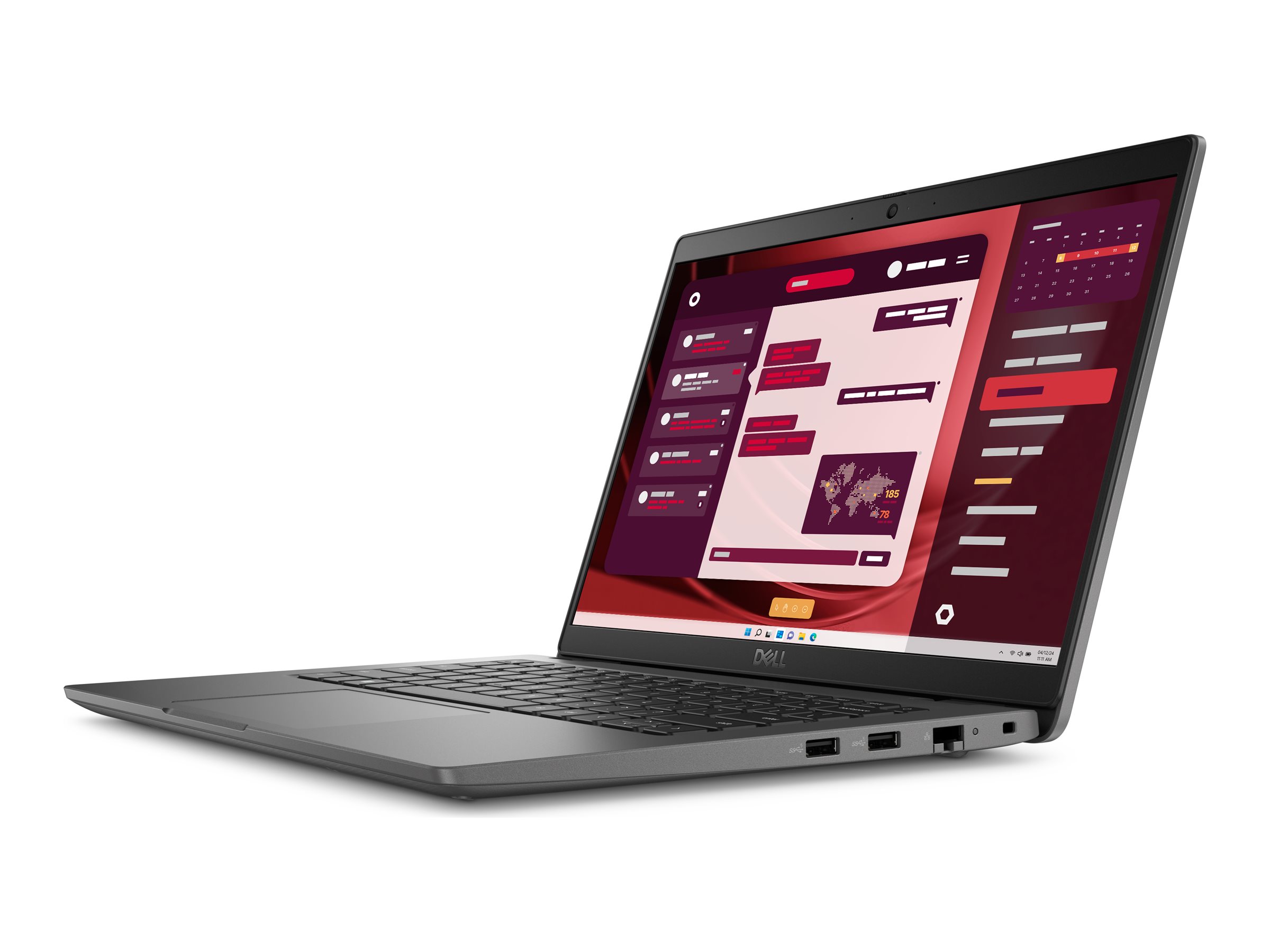 DELL Latitude 3450 i5-1335U 35,56cm 14Zoll FHD+ 8GB 512GB IR Cam & Mic 3 Cell WLAN Backlit Kb W11P 1Y Basic Onsite