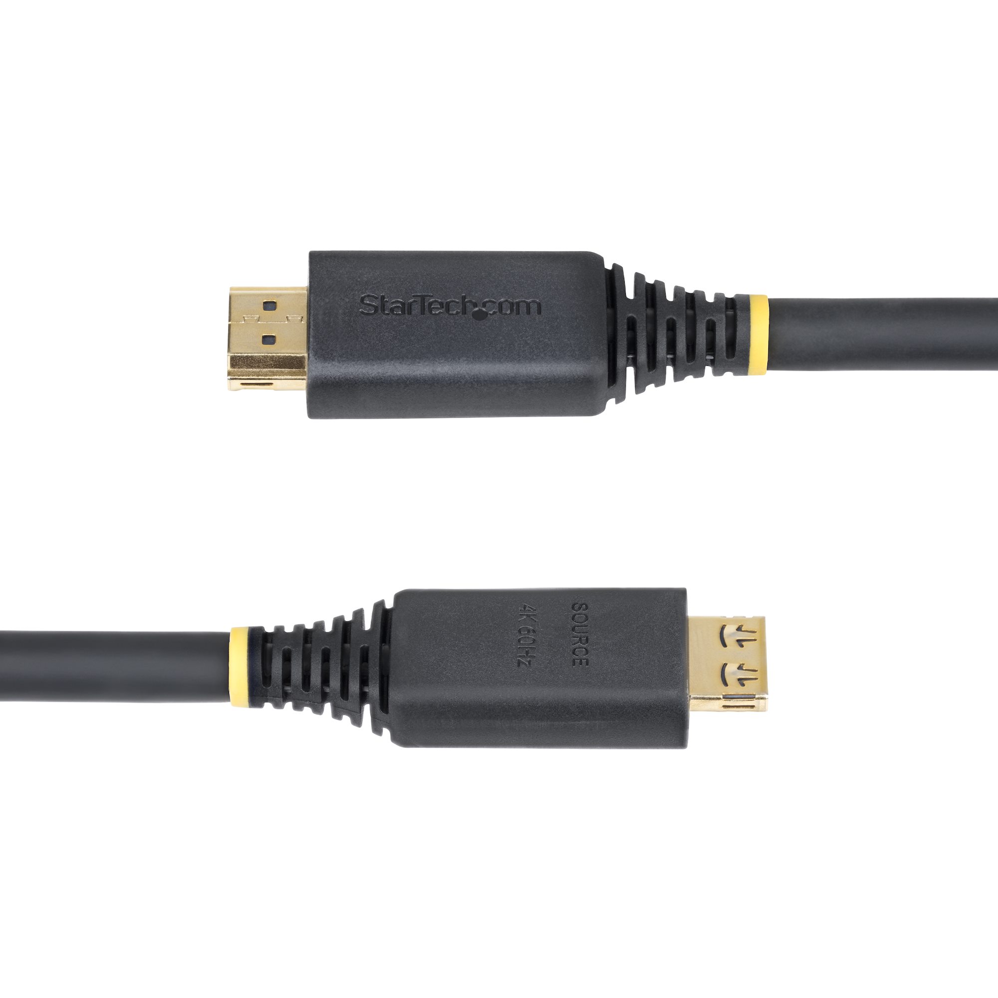 STARTECHCOM 10m Aktives High Speed HDMI Kabel mit Griffsteckern 4K 60Hz und 1440p 144Hz 18Gbps UHD HDMI Arc Kabel mit TPEMantel
