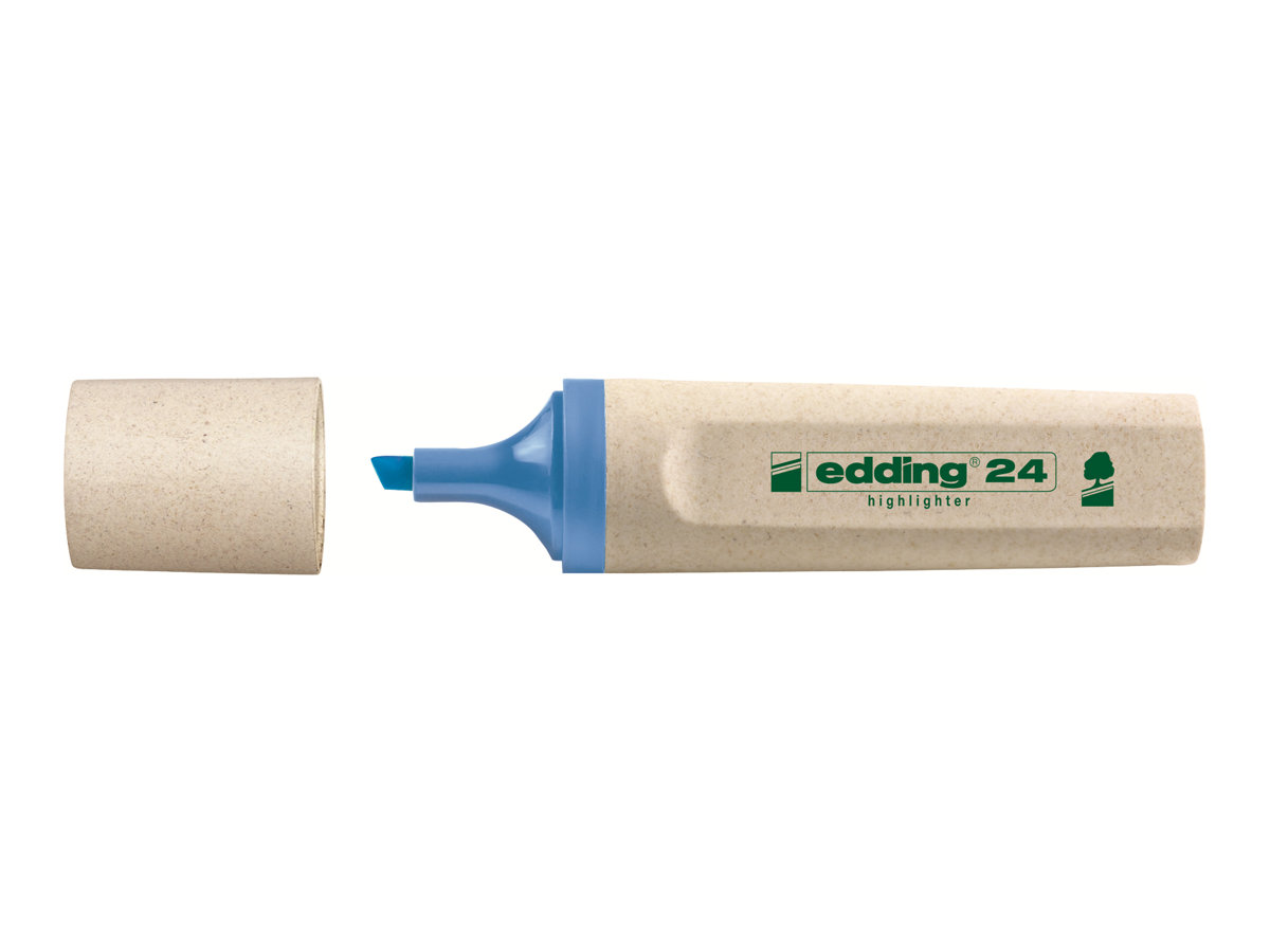 edding 24 EcoLine Textmarker blau, 1 St
