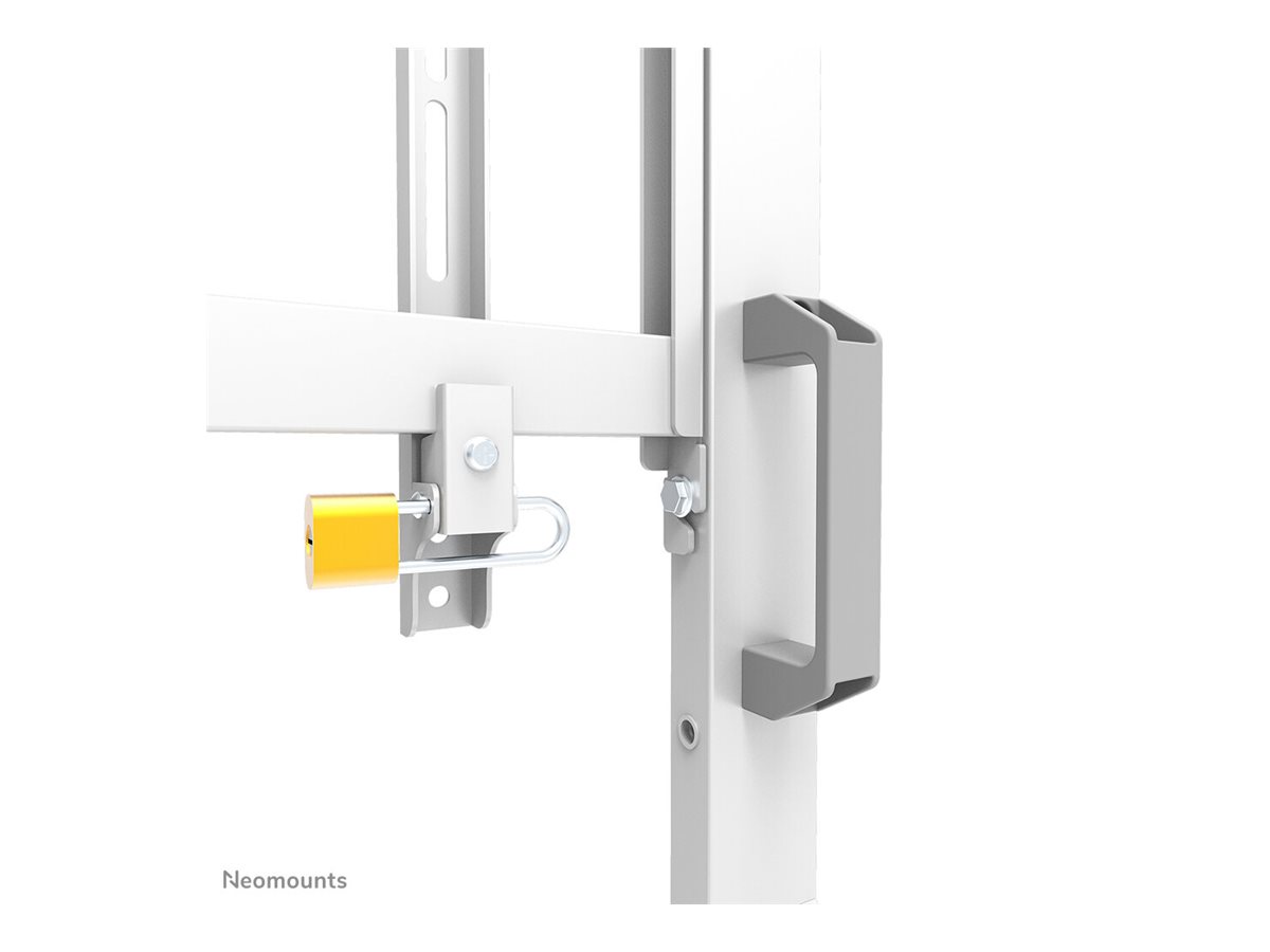 NEOMOUNTS Move Go XL Mobile Floor Stand fast install height adjustable white