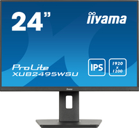 IIYAMA XUB2495WSU-B7 60,96cm 24Zoll IPS 1920x1200 300cd/m2 4ms HDMI DP USB
