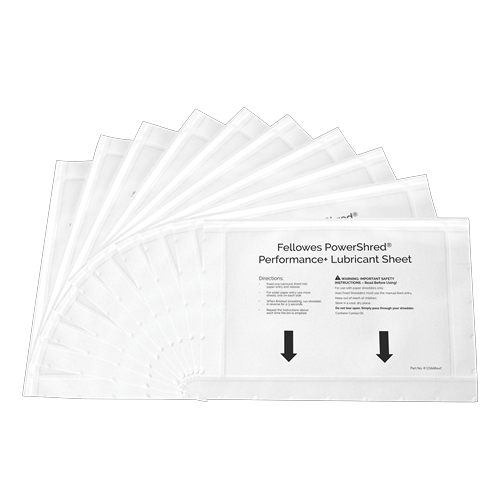 Fellowes Powershred Performance Aktenvernichter-Ölblätter